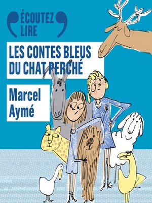 cover image of Les contes bleus du chat perché